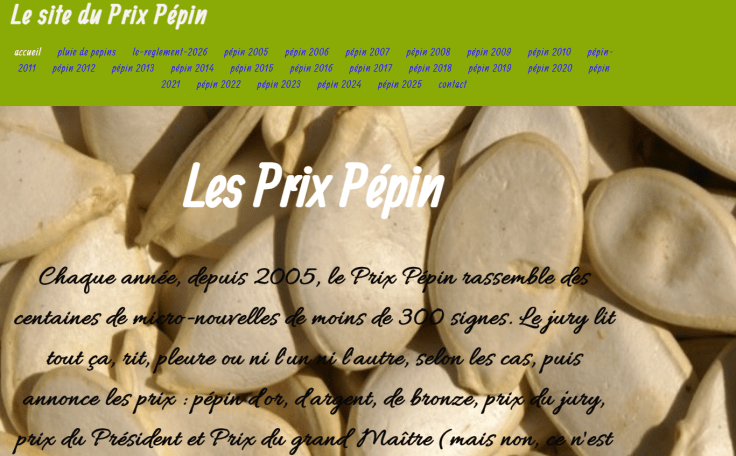 Prix Pépin 2025