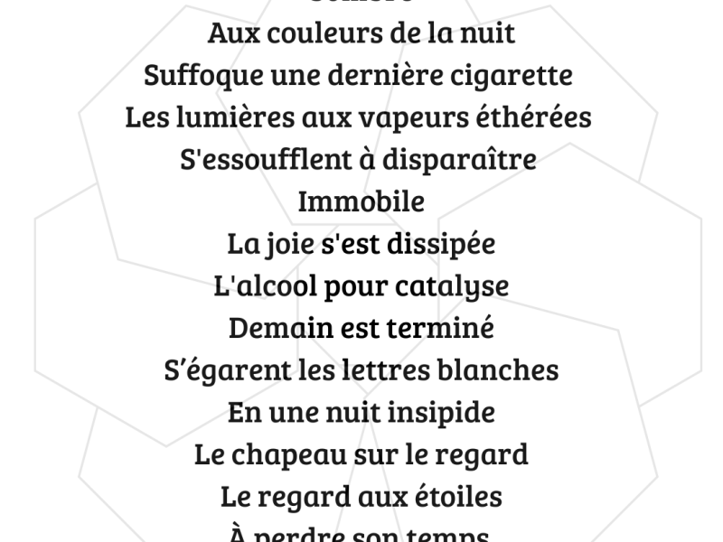 (Poésie) Trompe-l&rsquo;ennui