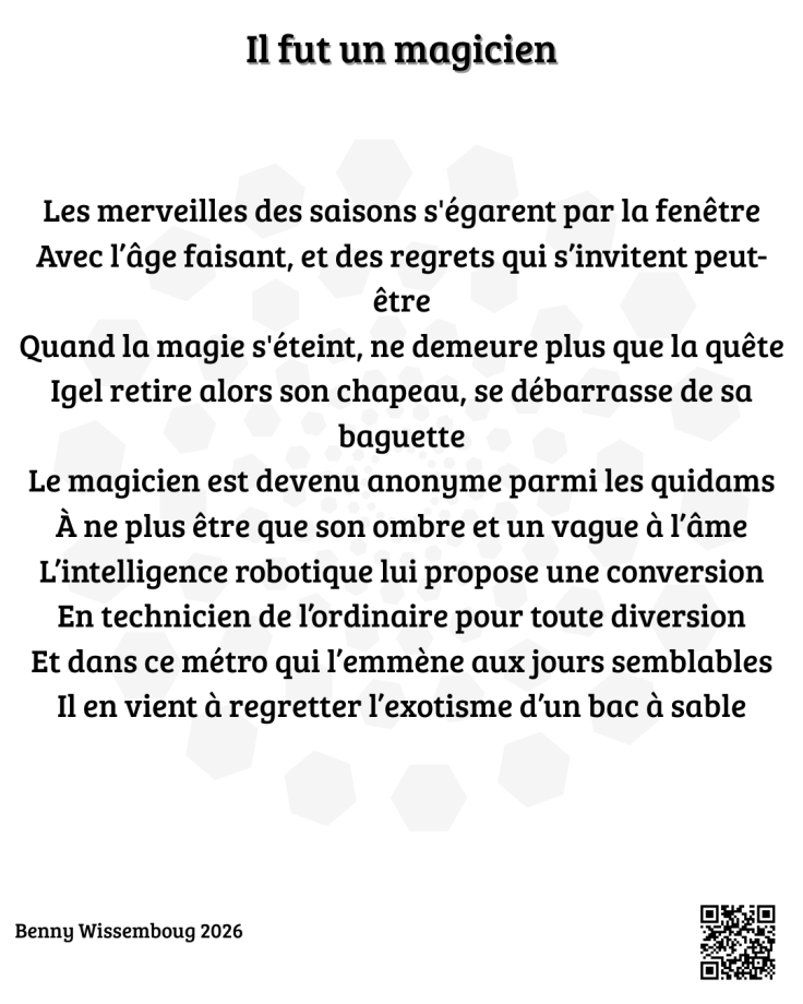 (Poésie) : Il fut un&nbsp;magicien